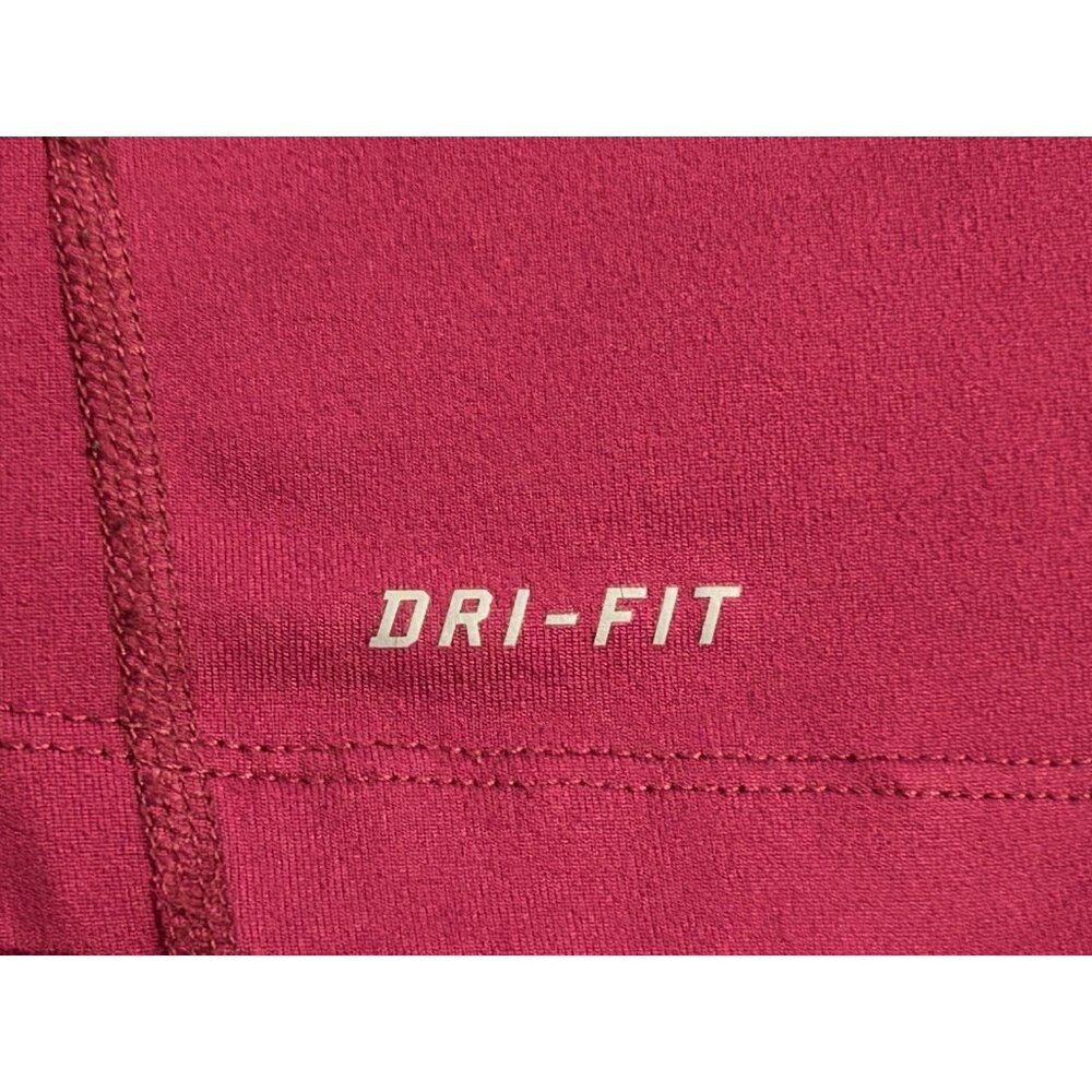 Nike Women’s Fuchsia Running Dri-Fit Sz M 1/4 Zip Lightweight Pullover Jacket - Picture 4 of 10